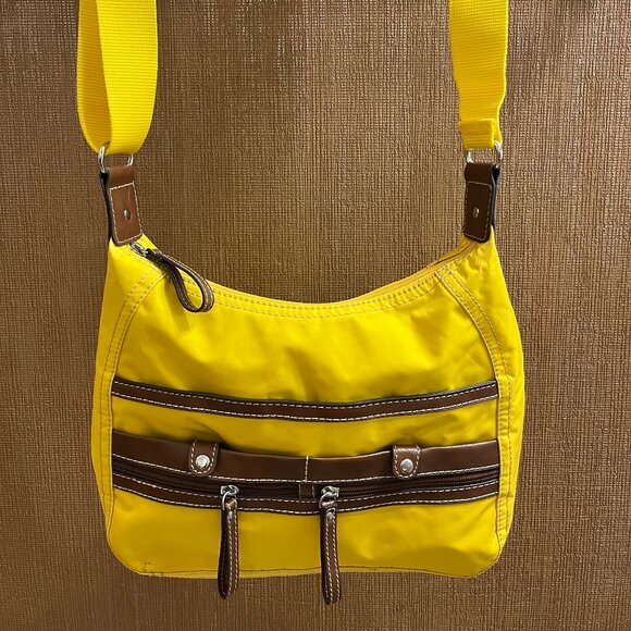 Nine West Handbags - Nine West Yellow Crossbody Purse